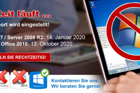 Windows 7 Support wird beendet!